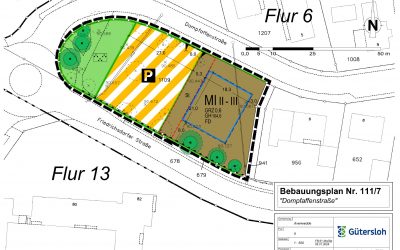 Bebauungsplan Nr. 111/7 Planung der Stadt